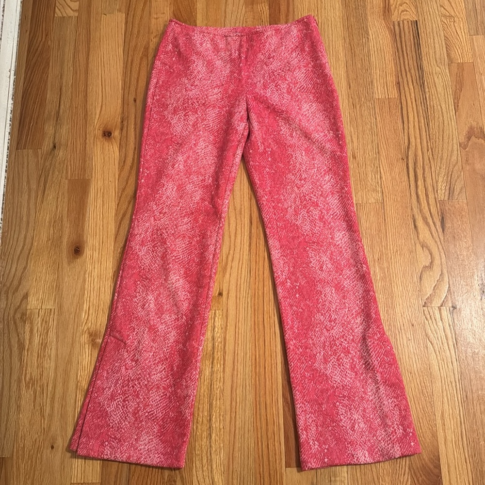 UO Vivica Pink Flare Pants - Picture 2 of 9